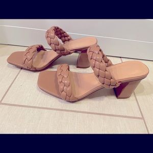 Sincerely Jules braided heels- never been worn
